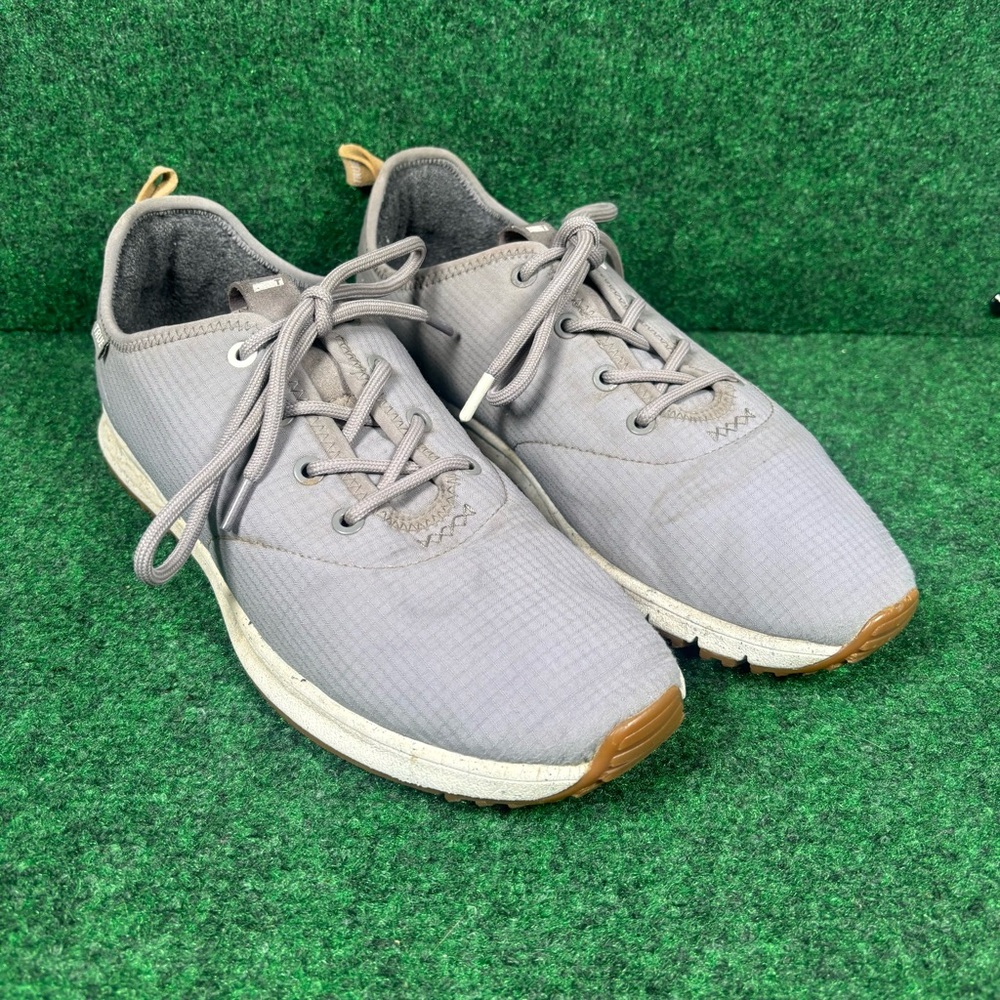 True Linkswear Golf Shoes Mens 10 TKIII Ripstop Spikeless Gray